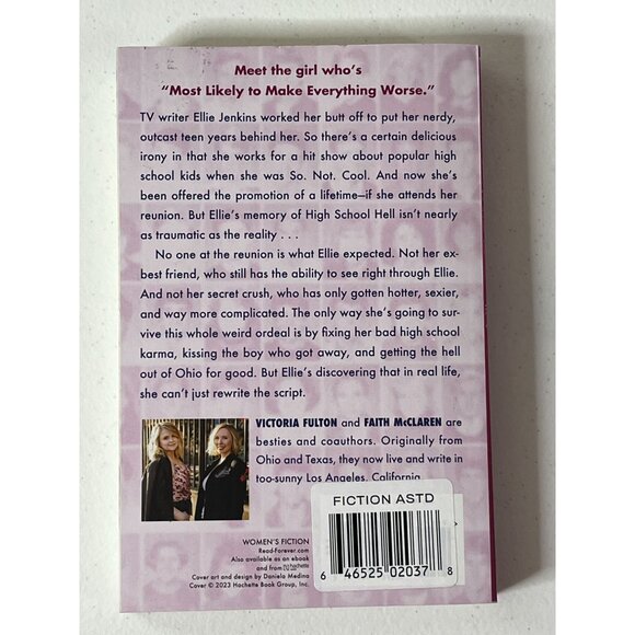 Ellie Is Cool Now by Victoria Fulton & Faith McClaren Romantic YA Novel - Picture 7 of 8